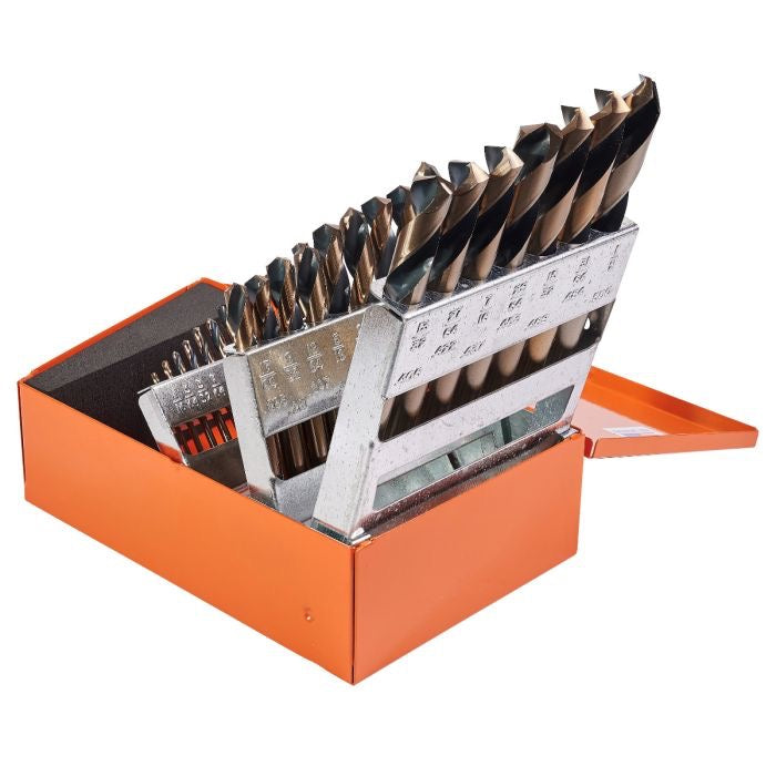 29 pc Stubby Drill Bit Length Drill Bit Set - Fractional