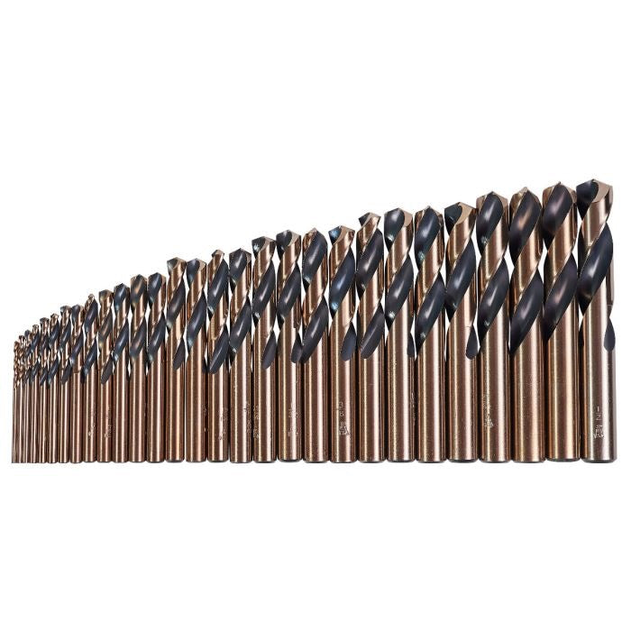 29 pc Stubby Drill Bit Length Drill Bit Set - Fractional