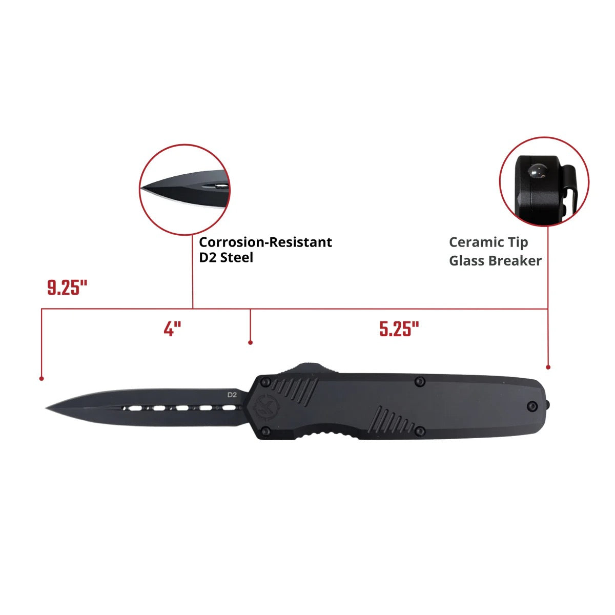 Sentinel Large OTF Knife