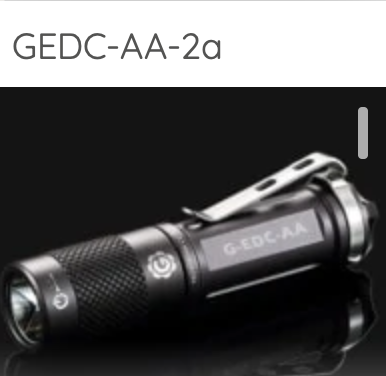 G-Line EDC Flashlight (AA)