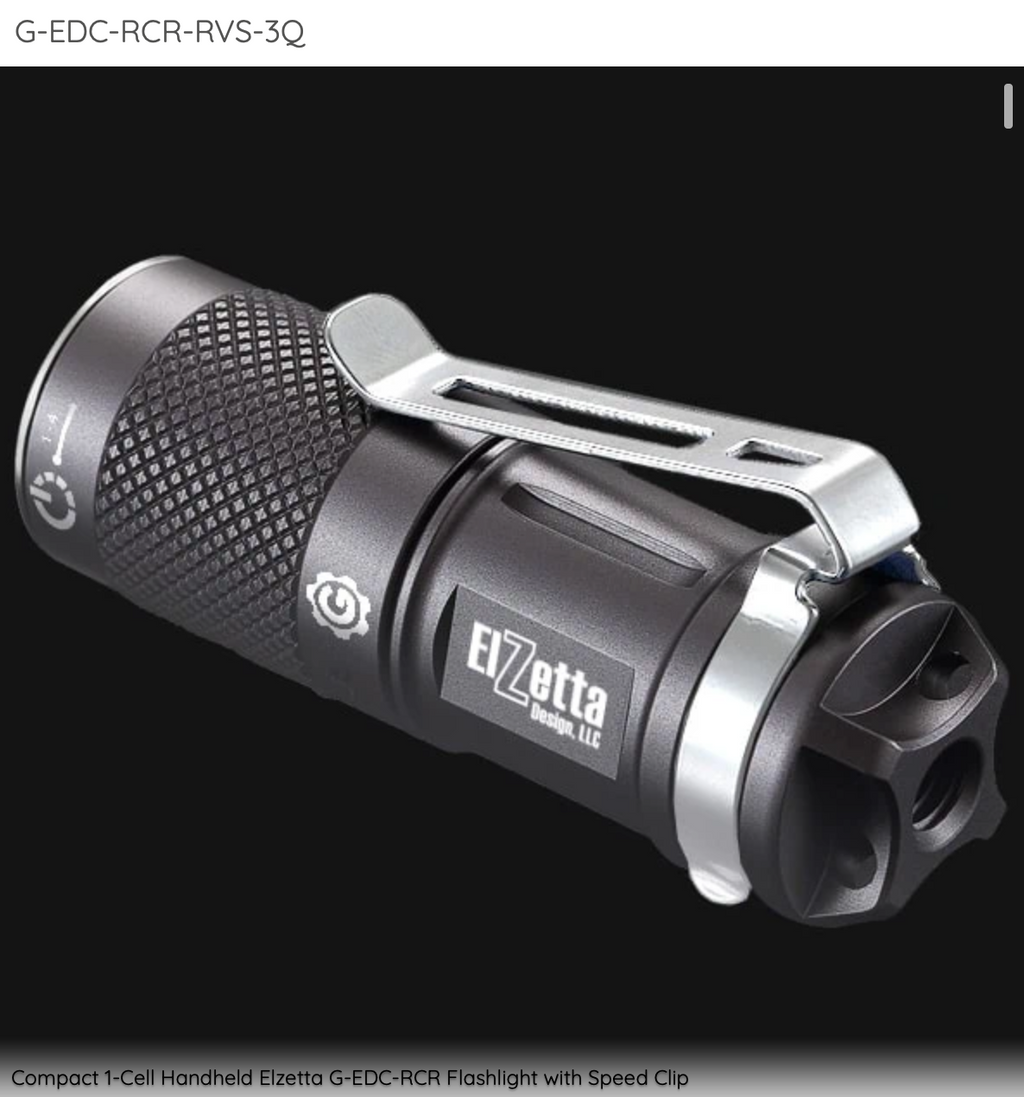 G-Line EDC Flashlight (CR123A)