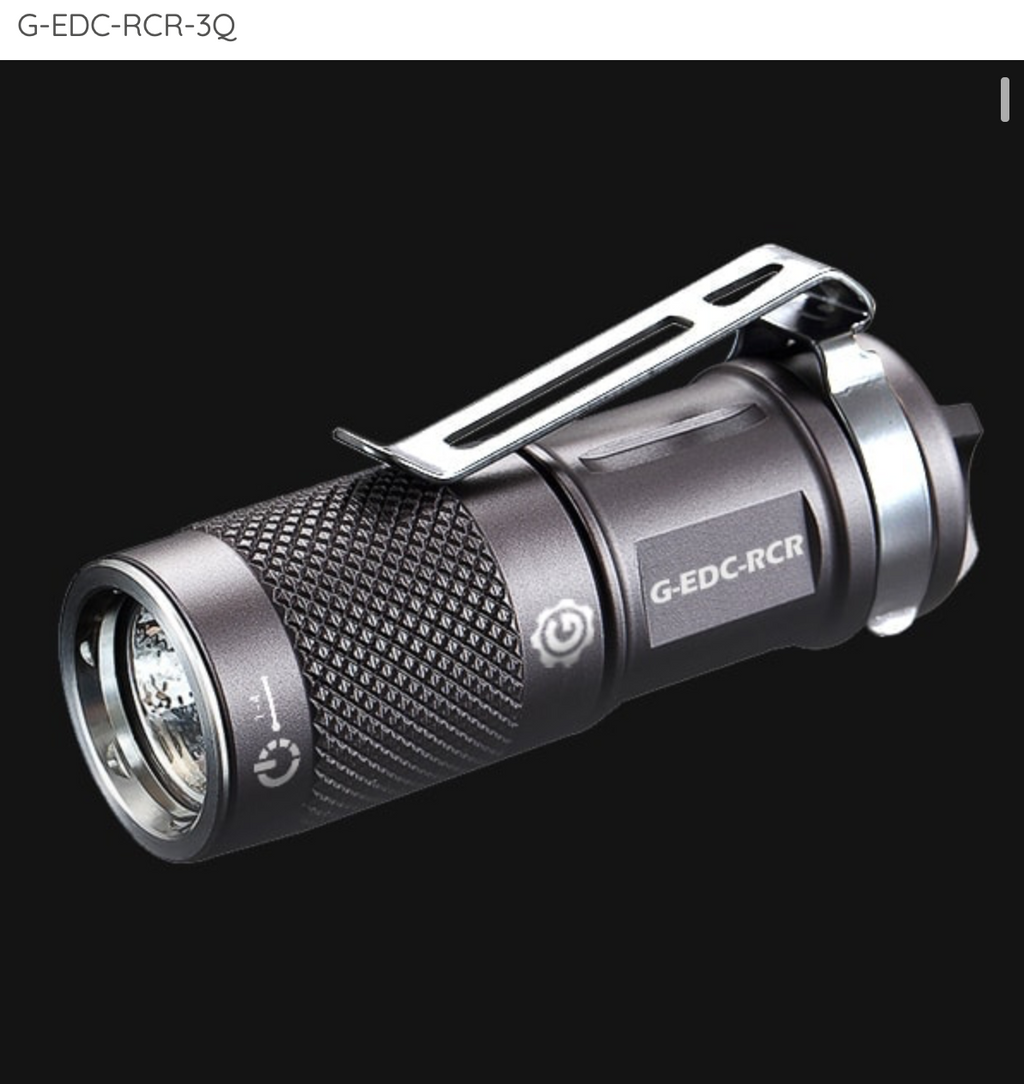 G-Line EDC Flashlight (CR123A)