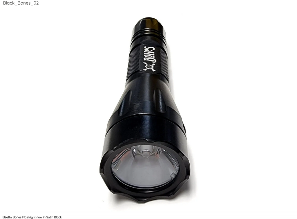 Bones Flashlight - Black