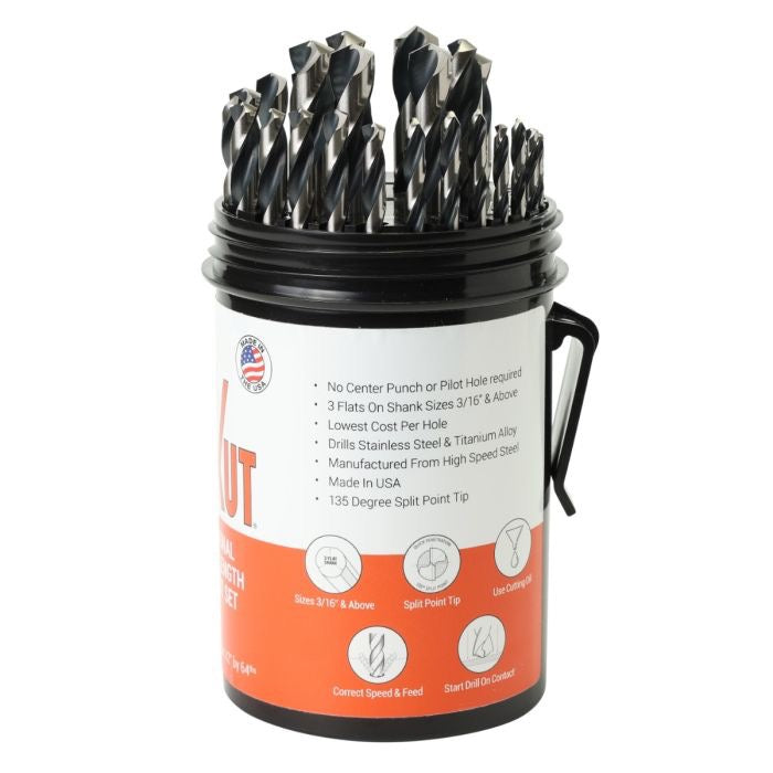 29 Pc Jobber Length Set - Drill Buddy - Fractional