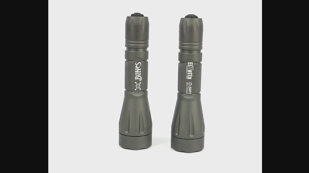 Bones Flashlight - Black