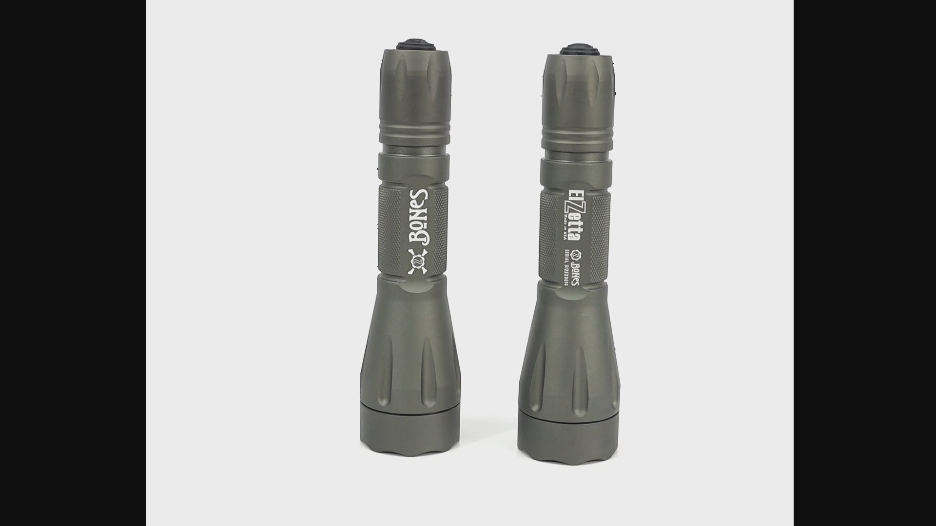 Bones Flashlight - Black