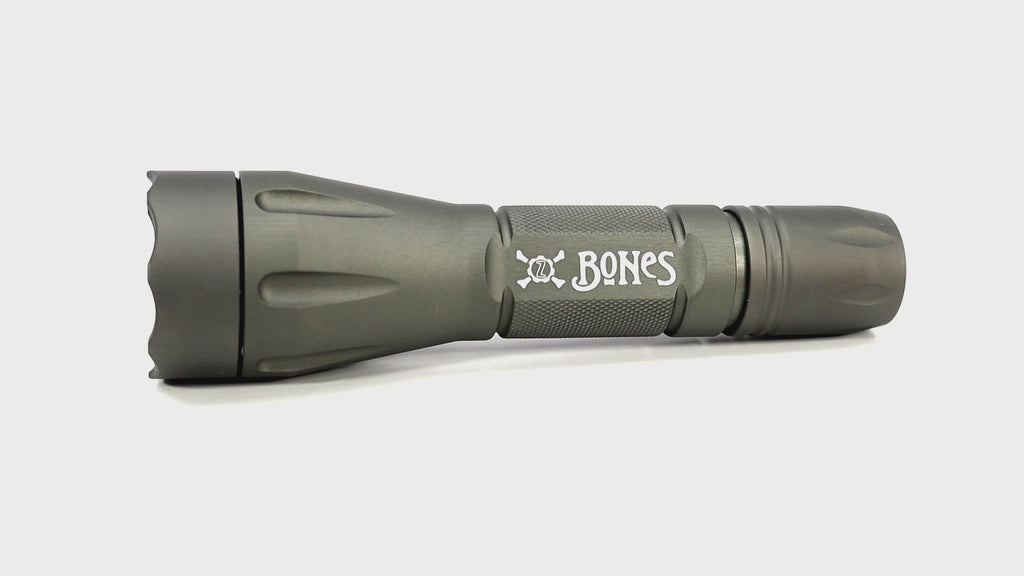 Bones Flashlight - Gray